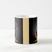 溶けるフラメンコダンサー コーヒーマグカップ (中央)