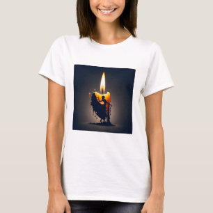 溶けるフラメンコダンサー Tシャツ