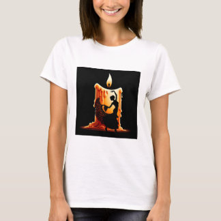 溶けるフラメンコダンサー Tシャツ