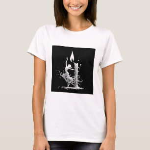 溶けるフラメンコダンサー Tシャツ