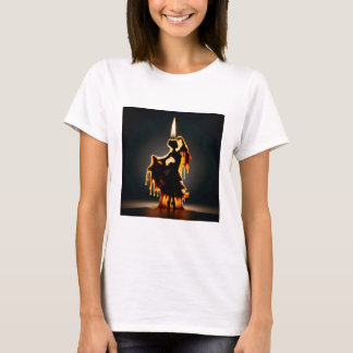 溶けるフラメンコダンサー Tシャツ