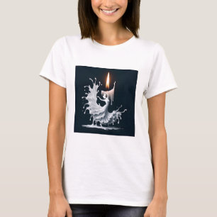 溶けるフラメンコダンサー Tシャツ
