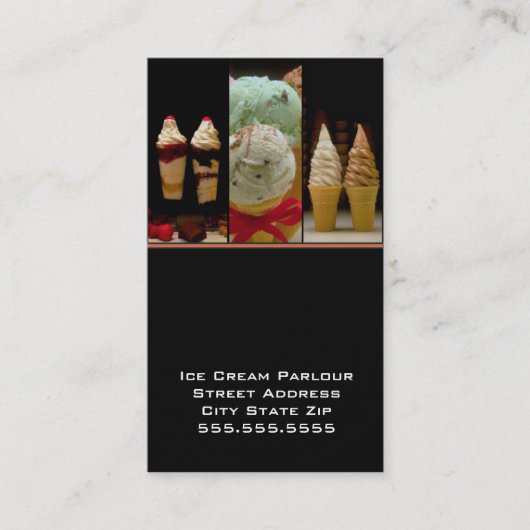 溶ける時 名刺 (正面)