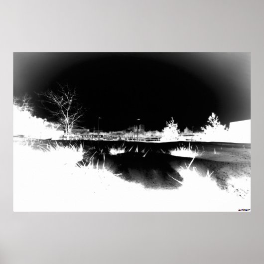 溶ける雪 – 負 ポスター (正面)