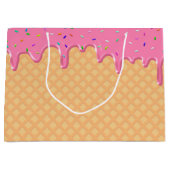 溶けストロベリーアイスクリームパーティー ラージペーパーバッグ (正面)