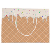 溶けバニラアイスクリームパーティー ラージペーパーバッグ (裏面)
