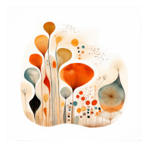 溶モダン着水色抽象芸術