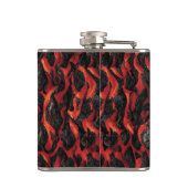 溶岩と火山岩 |火山マグマ模様 フラスク (裏面)