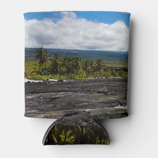 溶岩の上 缶クーラー (正面)