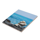 溶岩の石の珊瑚のハワイの海の熱帯ビーチ タイル (側面)