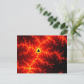 溶岩はがき ポストカード (スタンド正面)