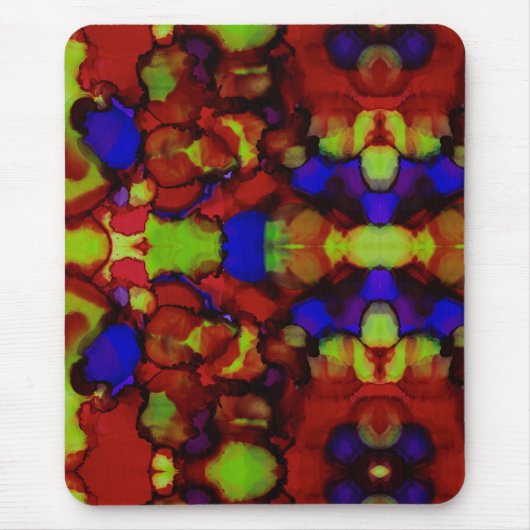 溶岩ガーデン マウスパッド (正面)