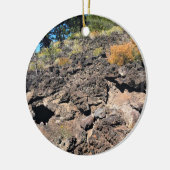 溶岩キャストフォレスト、または セラミックオーナメント (左)