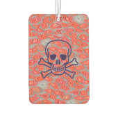 溶岩スカル車の空気清浄機 カーエアーフレッシュナー (裏面)