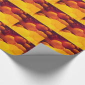 溶岩ランプのギフト用包装紙 ラッピングペーパー (角)