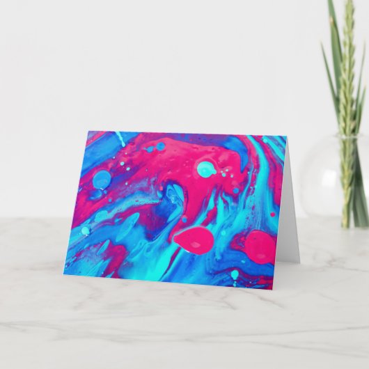 溶岩ランプの内側 カード (正面)