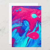 溶岩ランプの内側 サンキューカード (正面/裏面)