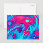 溶岩ランプの内側 シーズンポストカード (正面/裏面)