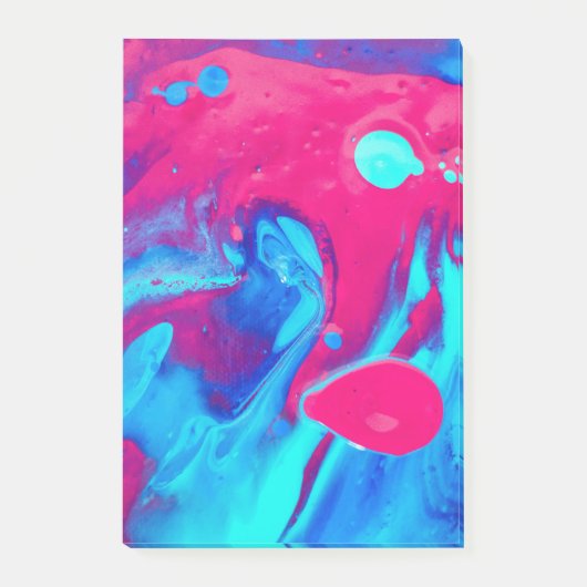 溶岩ランプの内側 ポストイット (正面)