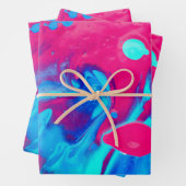 溶岩ランプの内側 ラッピングペーパーシート (インサイチュ)