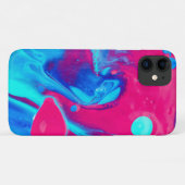 溶岩ランプの内側 Case-Mate iPhoneケース (裏面(横))