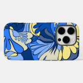 溶岩ランプの花のレトロの穹窖のiPhone 5の場合 Case-Mate iPhoneケース (裏面 (横))