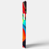 溶岩ランプオレンジアクアカスタムケース – メイトiPhoneケース Case-Mate iPhoneケース (裏面 / 右)