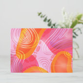 溶岩ランプ招待状 招待状 (スタンド正面)