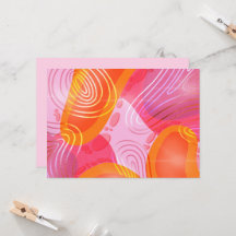 溶岩ランプ招待状