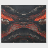 溶岩レース ラッピングペーパー (フラット)