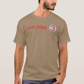溶岩地帯3 Tシャツ (正面)