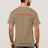 溶岩地帯3 Tシャツ (裏面)