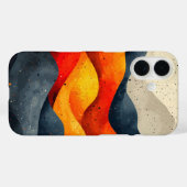 溶岩地平線 – 電話ケース Case-Mate iPhoneケース (裏面 (横))