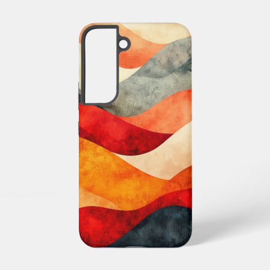 溶岩地形スマホケース SAMSUNG GALAXYケース (裏面)