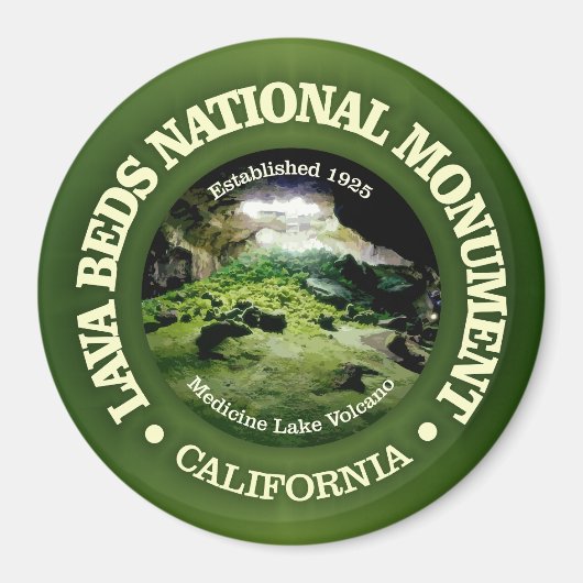 溶岩層(NM) マグネット (正面)