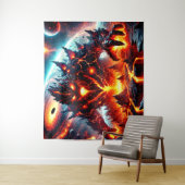 溶岩怪獣 タペストリー (インサイチュ)