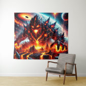 溶岩怪獣 タペストリー (インサイチュ(横))