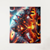 溶岩怪獣 タペストリー (正面)