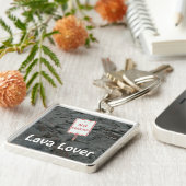 溶岩愛好家キーチェーン キーホルダー (側面)