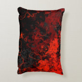 溶岩抽象芸術 アクセントクッション (裏面(縦))