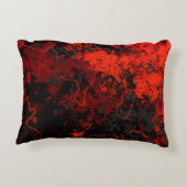 溶岩抽象芸術 アクセントクッション (裏面)