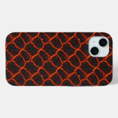 溶岩流シームレスパターン Case-Mate iPhoneケース (裏面 (横))
