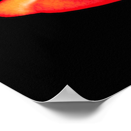 溶岩流レシピ ポスター (角)