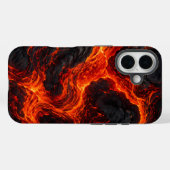 溶岩流紋様 Case-Mate iPhoneケース (裏面 (横))