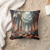 溶岩流 クッション (ブランケット)