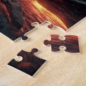 溶岩流 ジグソーパズル (側面)