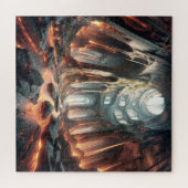 溶岩流 ジグソーパズル (横)