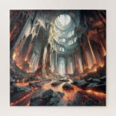 溶岩流 ジグソーパズル (縦)