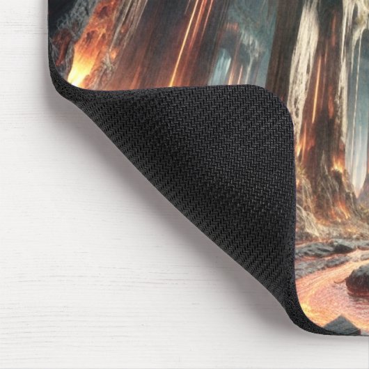 溶岩流 マウスパッド (コーナー)