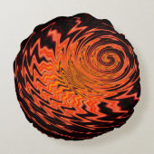 溶岩渦…... ラウンドクッション (裏面)